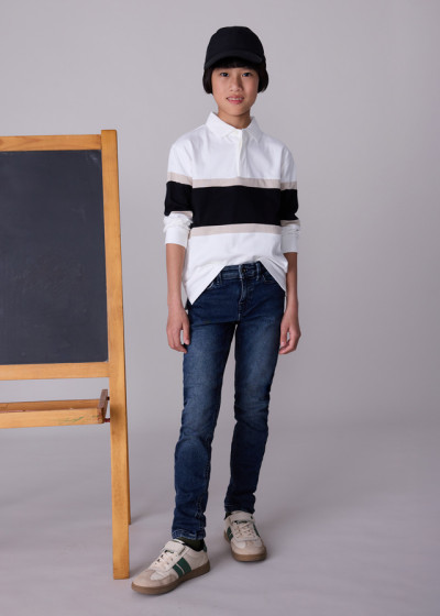 Polo m/l blocking Panna 026