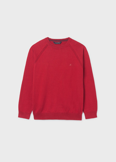 Maglia cotone basico Rosso 070