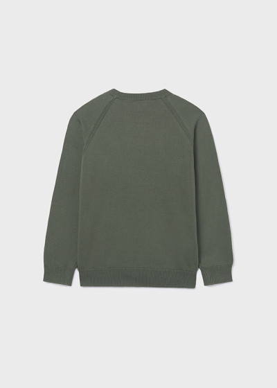 Maglia cotone basico Oliva 068