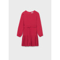 Vestito crepe Rosso 051