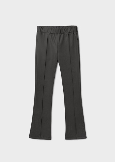 Leggings pu flared Nero 025