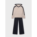 Compl. pantalone tricot cappuccio Nero 019