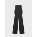 Compl. pantalone lungo gilet Nero 010