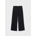 Pantalone lungo wide leg Nero 070