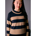 Jersey righe Nero 047