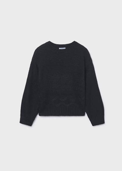 Maglioncino lurex Nero 065