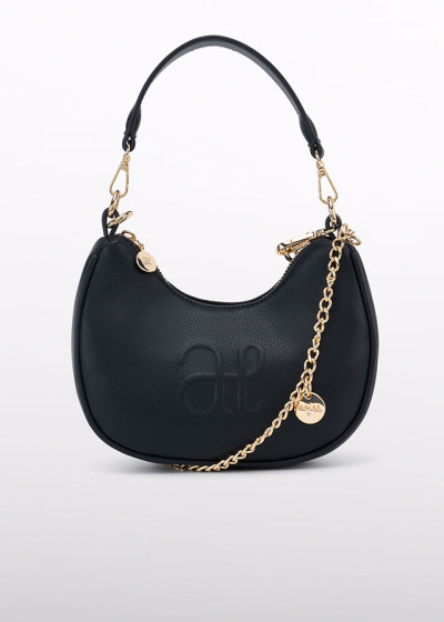 Borsa ecopelle logo Nero 023