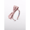 Cerchietto tweed fiocco Petalo 084
