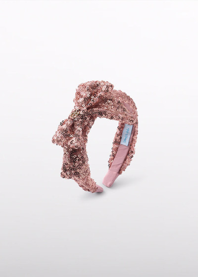 Cerchietto paillettes Rosa 081
