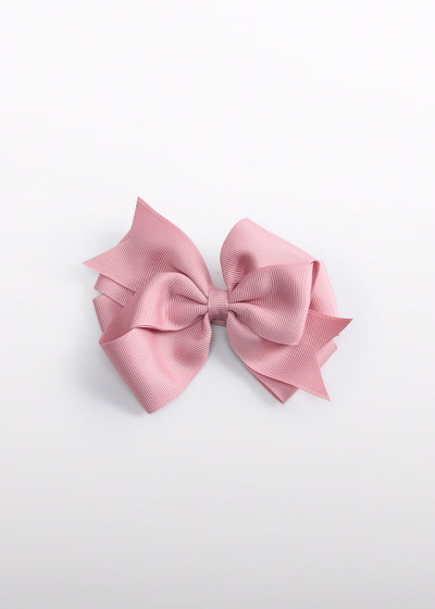 Fermaglio fiocco Rosa 056