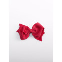 Fermaglio fiocco Rosso 055