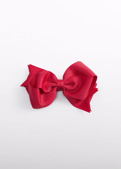 Fermaglio fiocco Rosso 055