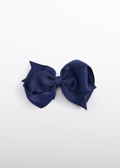 Fermaglio fiocco Blu scuro 058