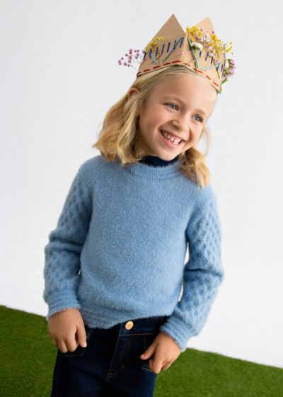 Maglione pelo Celeste 072