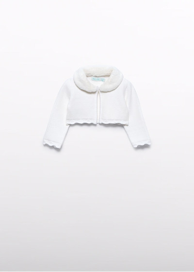 Cardigan tricot colletto...