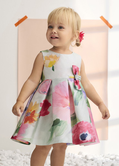 Vestito monofilamento stampato