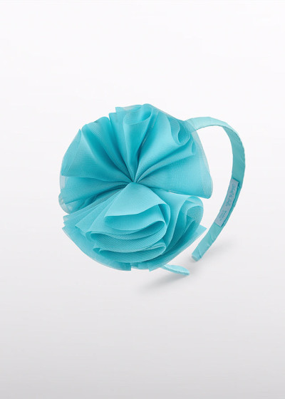Cerchietto fiore chiffon