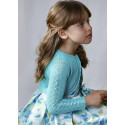 Bolero tricot Turchese 050