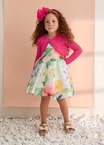 Bolero tricot Fucsia 049