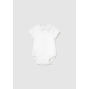 Body con colletto Bianco 022