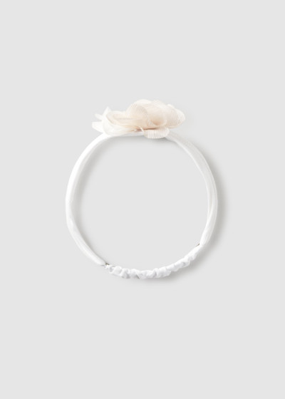 Cerchietto cerimonia Ecru 037