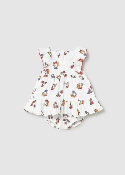 Vestito bretelline stampato...