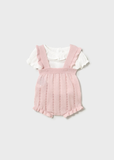 Compl. salopette tricot...