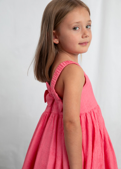 Vestito jaquard fiori