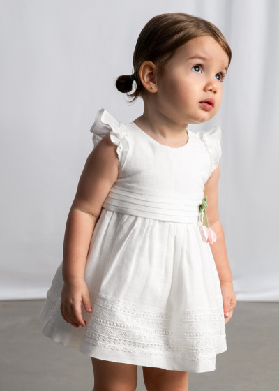 Vestito cinta guipur