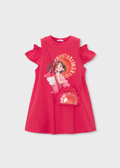 Vestito cut out borsa...