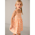 Vestitino bretelline stampato Zucca 022