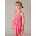 Vestitino bretelline stampato Geranio 021