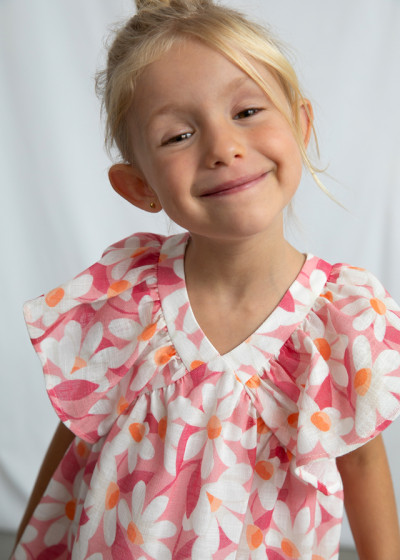 Vestito bretelline stampato...