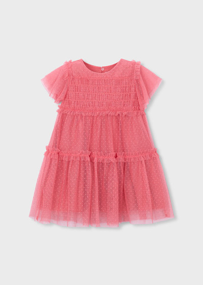 Vestito tulle plumetis...