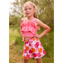 Gonna pantalone stampata Clavel 069