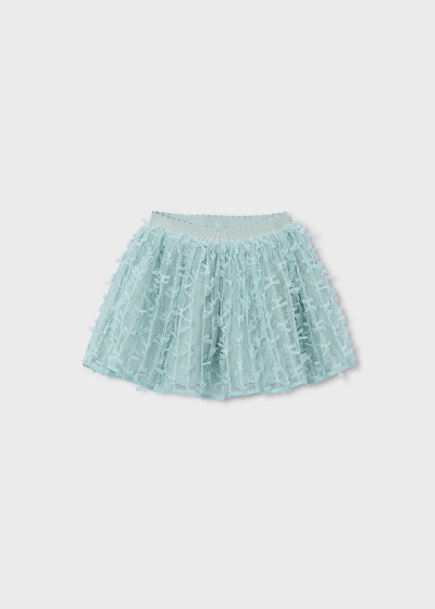 Gonna in tulle con fantasie...