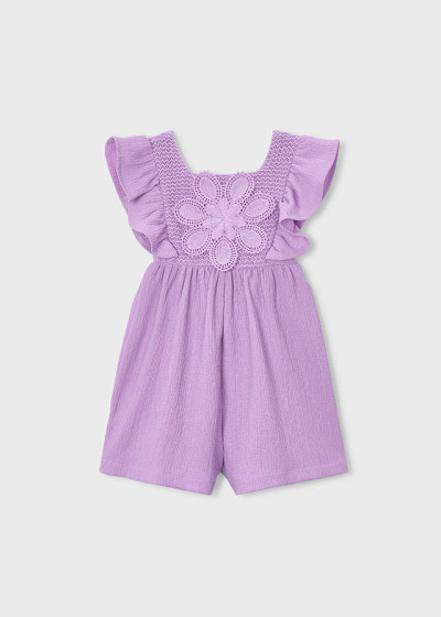 Tuta punto crochet Lilac 040