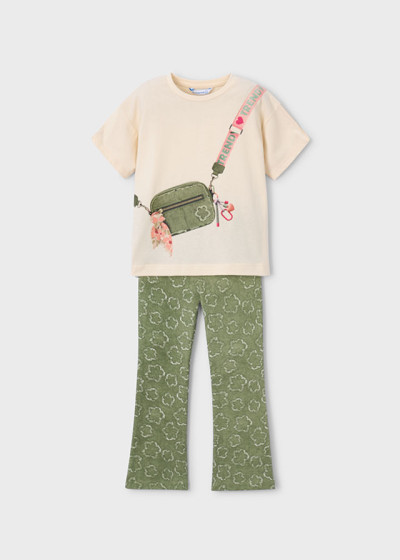 Compl. leggings flare Fiore...