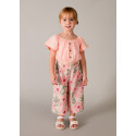 Comp. pant. lungo stampato Mandarino 071