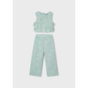 Comp. pantalone lungo ricamo Lago 078