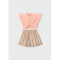 Compl. short righe Mandarino 069
