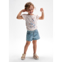 Short jeans basico Chiaro 026