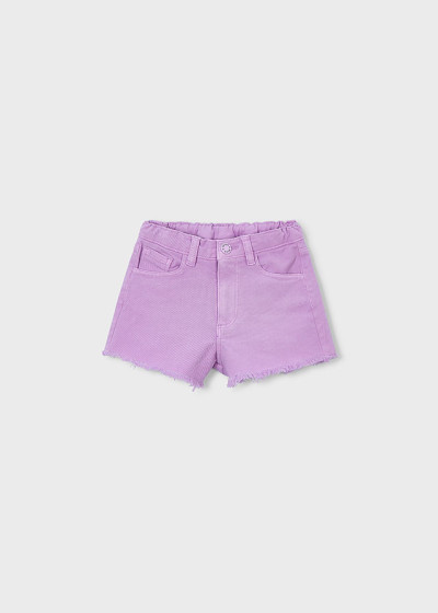 Short sarga basico Lilac 068