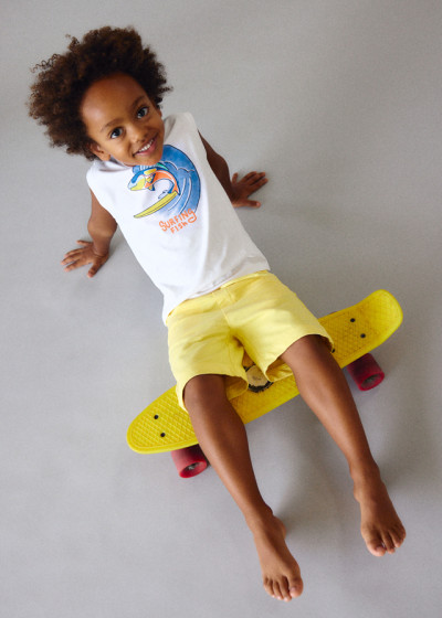 Canottiera con bretelle