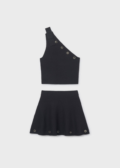 Compl. gonna tricot Nero 015