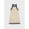 Vestito tricot Bianco neg 035