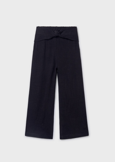 Pantalone culotte Nero 053