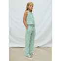 Pant. lungo stampato Salvia 039