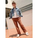 Pantalone lungo fibbia Argilla 083
