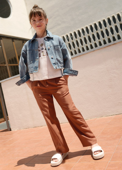 Pantalone lungo fibbia...